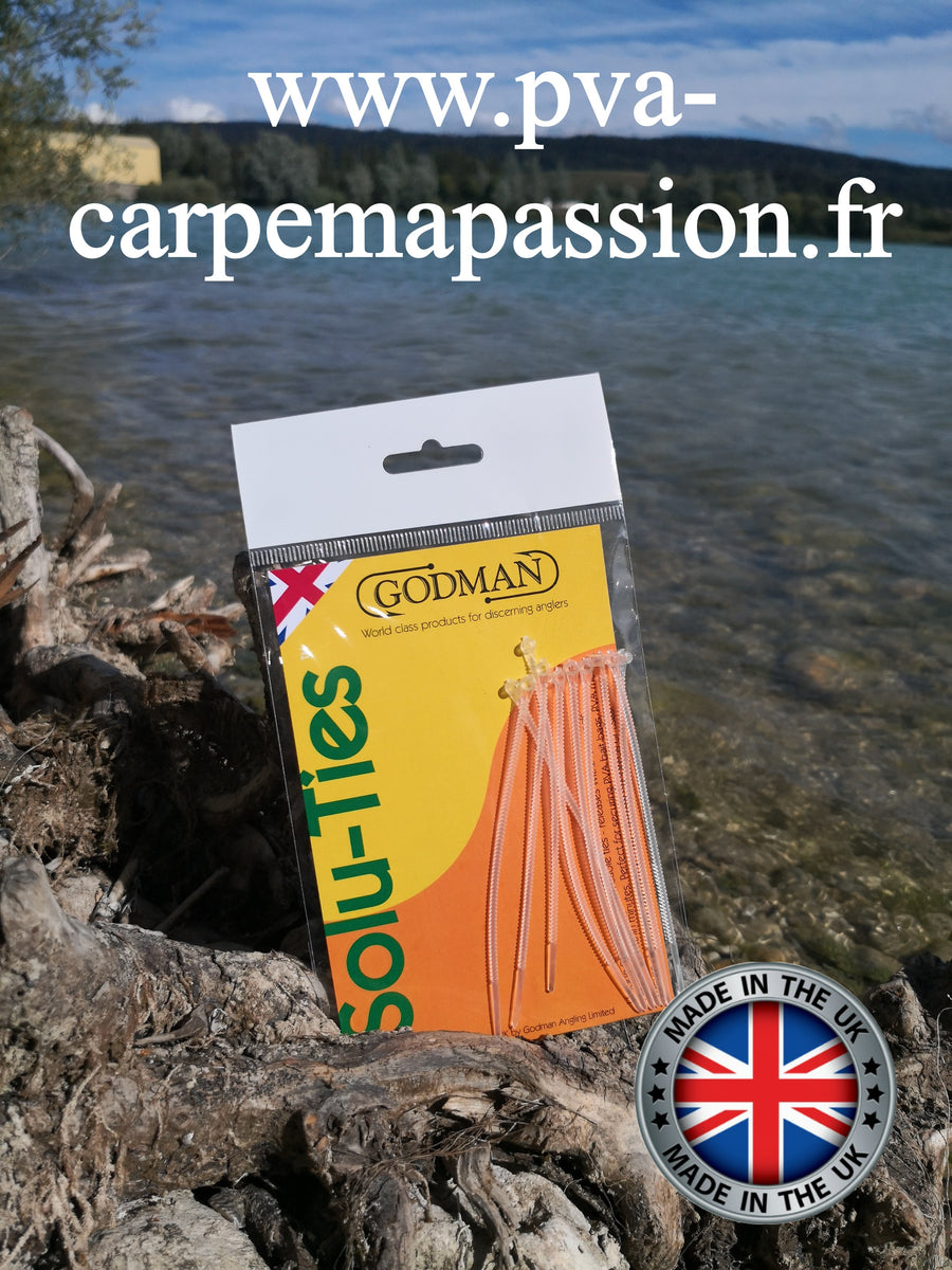 Sacs PVA Avec Ruban Et Cordon Pour Pêche à La Carpe – Kit NGT – Appâts Et Accessoires